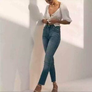 Abercrombie & Fitch Simone High Rise Slim Jeans Size 26